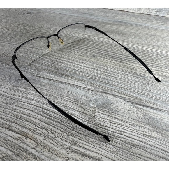 OAKLEY Spoke 0.5 Half Rim Eyeglasses Frames OX3144-0151 Polished Black & Case main image 13